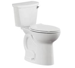 1.28 gpf Extra Tall Height Elongated Two Piece Toilet Less Seat in White