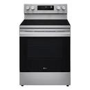 6.3 cu. ft. Smart Wi-Fi Enabled 4-Burner Electric Freestanding Range with Air Fryer in Stainless Steel 