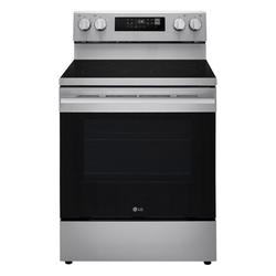 6.3 cu. ft. Smart Wi-Fi Enabled 4-Burner Electric Freestanding Range with Air Fryer in Stainless Steel