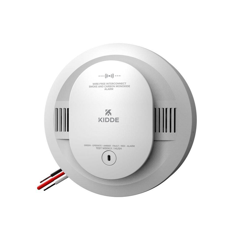 Firex Combo Alarm Hardwired + Wireless Interconnect with AA Backup Battery 