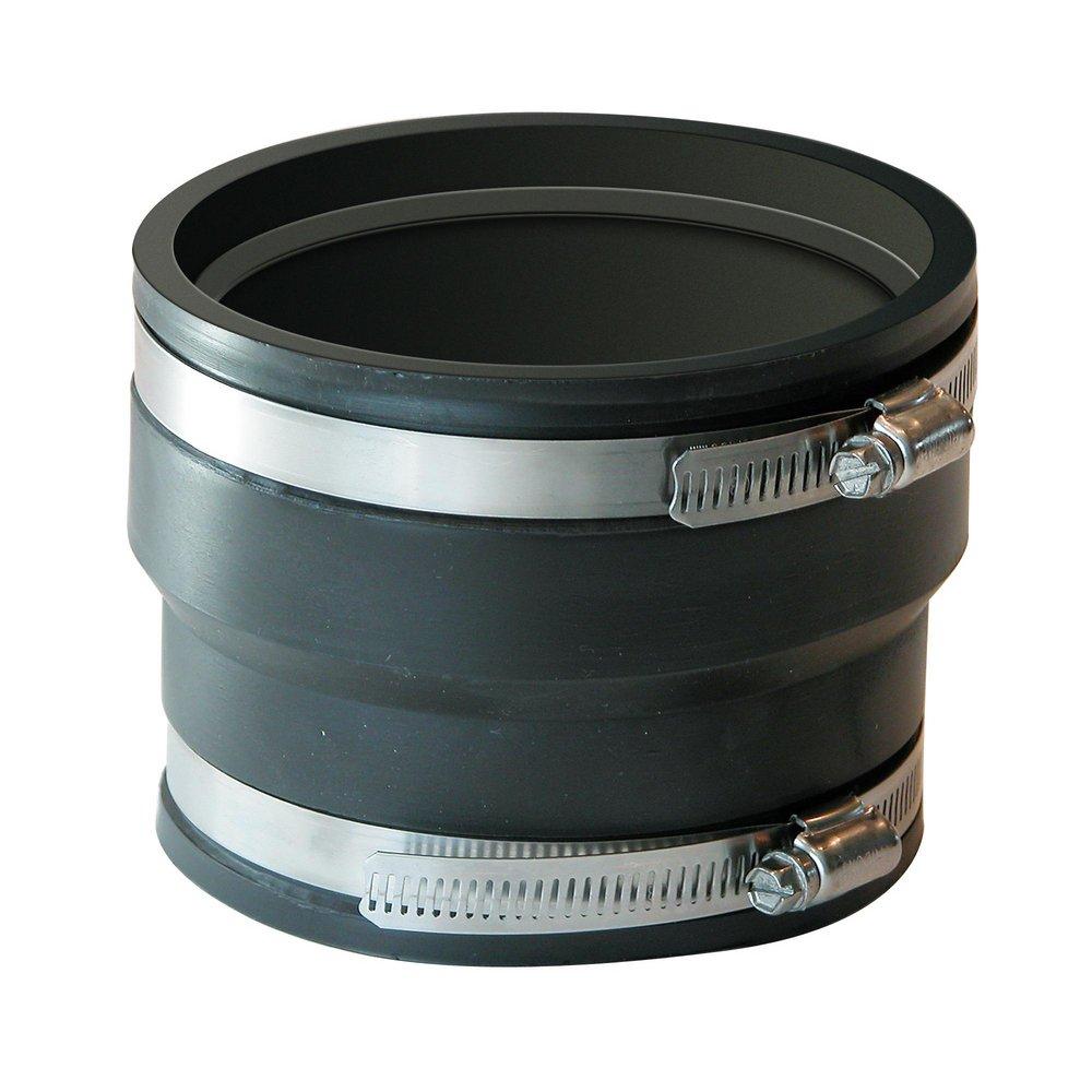 Fernco Hancor Corrugated x Cast Iron PVC Flexible Coupling 