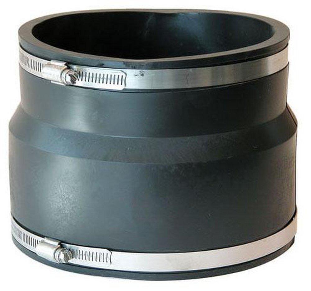 Fernco Clay x Cast Iron and Plastic Flexible Coupling 