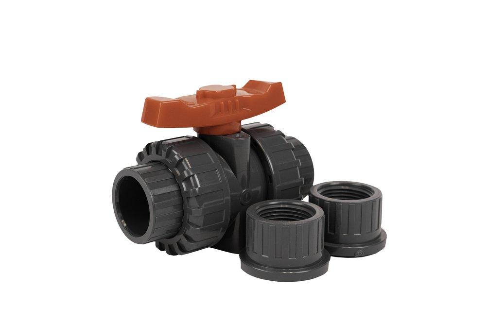Jomar International UPVC Full Port NPS Ball Valve 