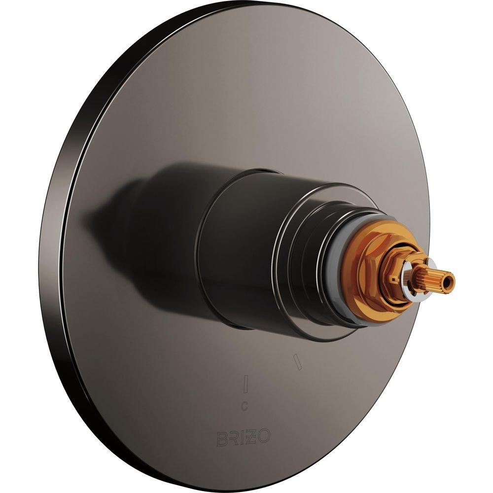 Brizo Roccesco: TempAssure Thermostatic Valve Only Trim - Less Handles 