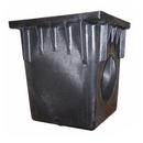 NDS Black 17-11/16 in. 10 lb. Plastic Catch Basin in Black 