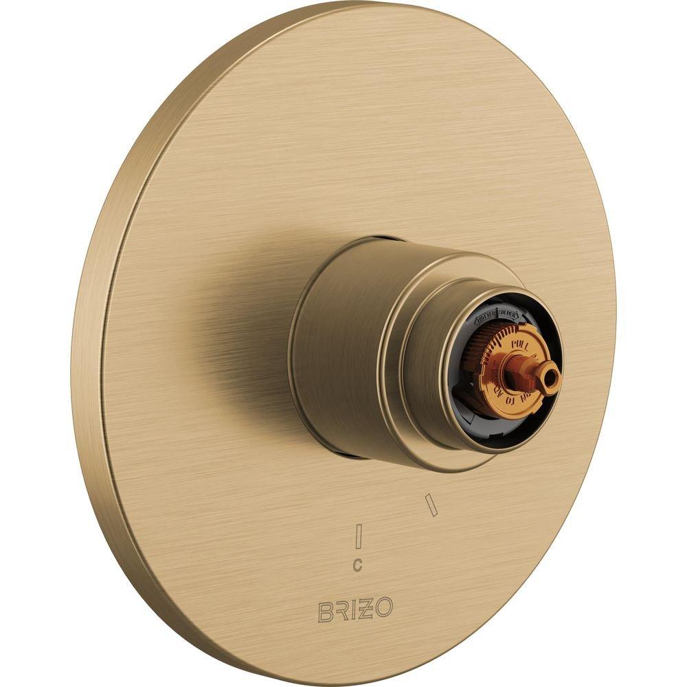 Brizo Roccesco: Pressure Balance Valve Only Trim - Less Handle 