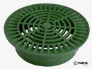10 in. Round Grate for 8 in. Pipe in Green