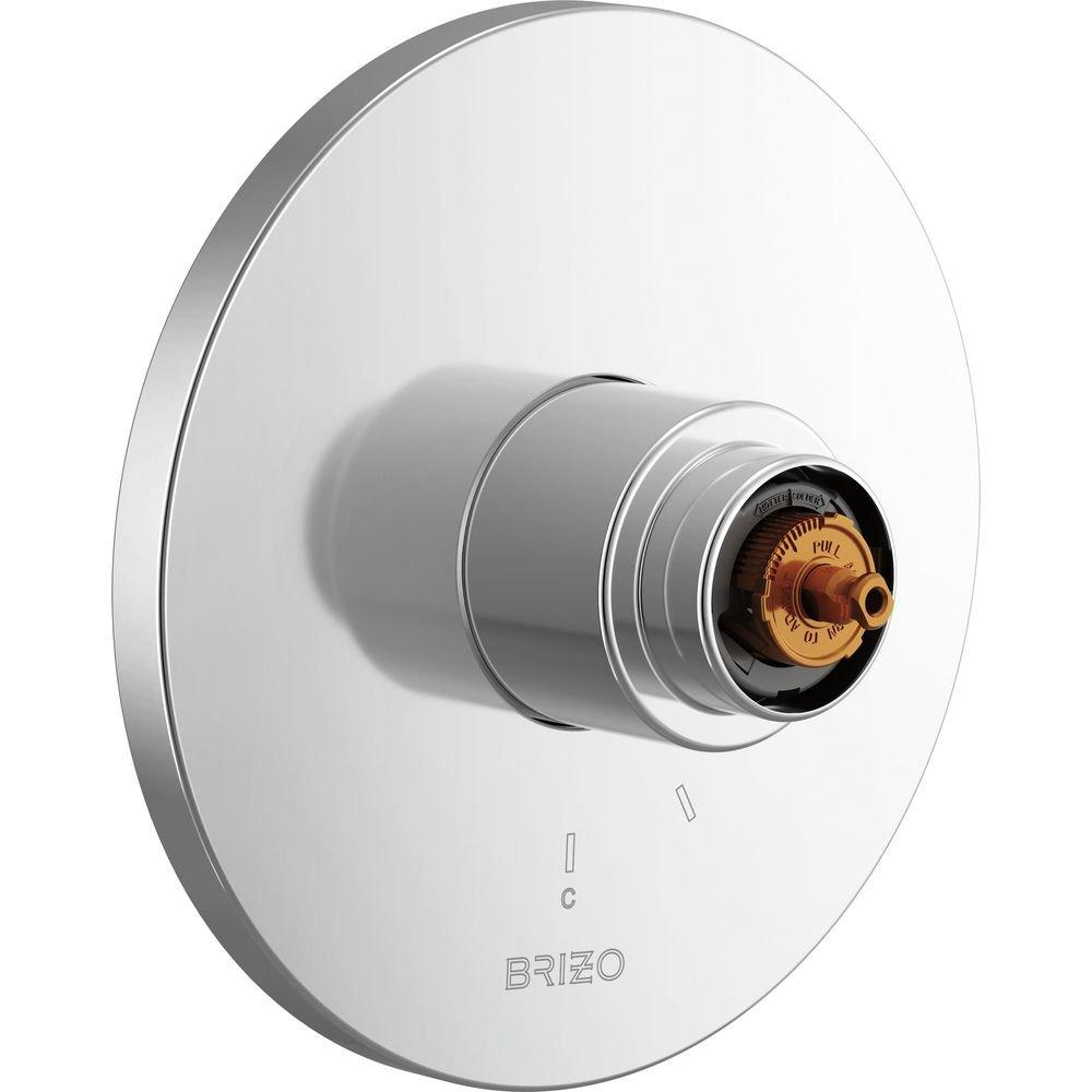Brizo Roccesco: Pressure Balance Valve Only Trim - Less Handle 