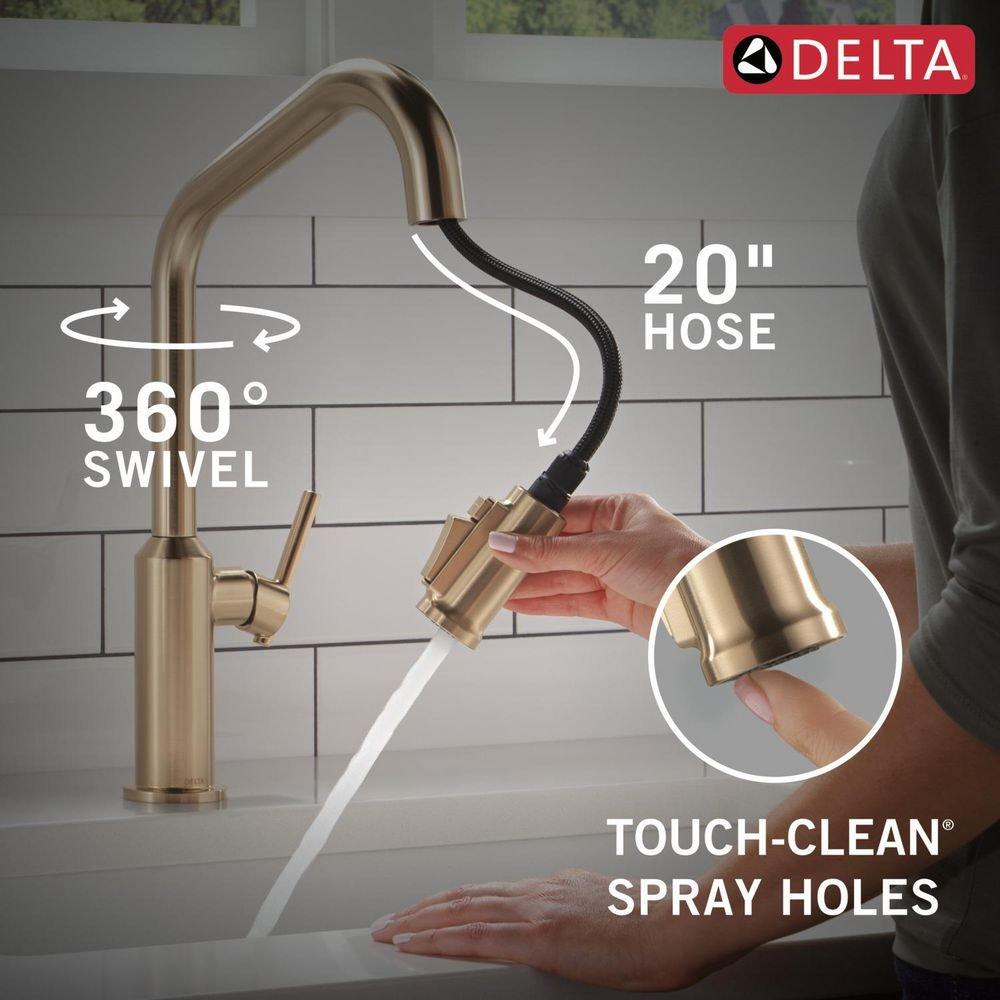 Delta Cordova: Single Handle Pull-Down Kitchen Faucet 