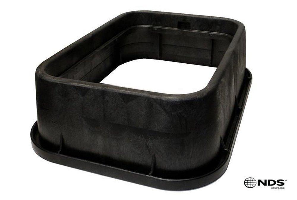 NDS Black 12 in. Jumbo Valve Box Extension 