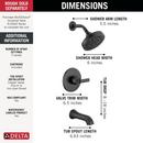 Delta Lineax: Monitor 14 Series Tub & Shower Trim 