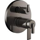 Brizo Roccesco: TempAssure Thermostatic Valve with Integrated 3-Function Diverter Trim - Less Handles 