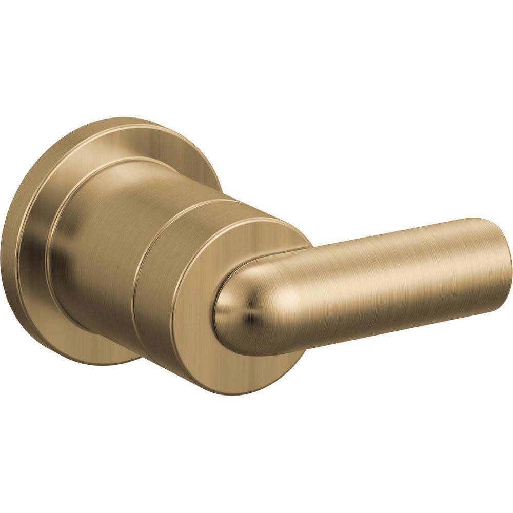 Brizo Roccesco: Single-Handle Wall Mount Lavatory Bent Lever Handle Kit 