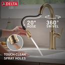 Delta Cordova: Single Handle Pull-Down Bar/Prep Faucet 