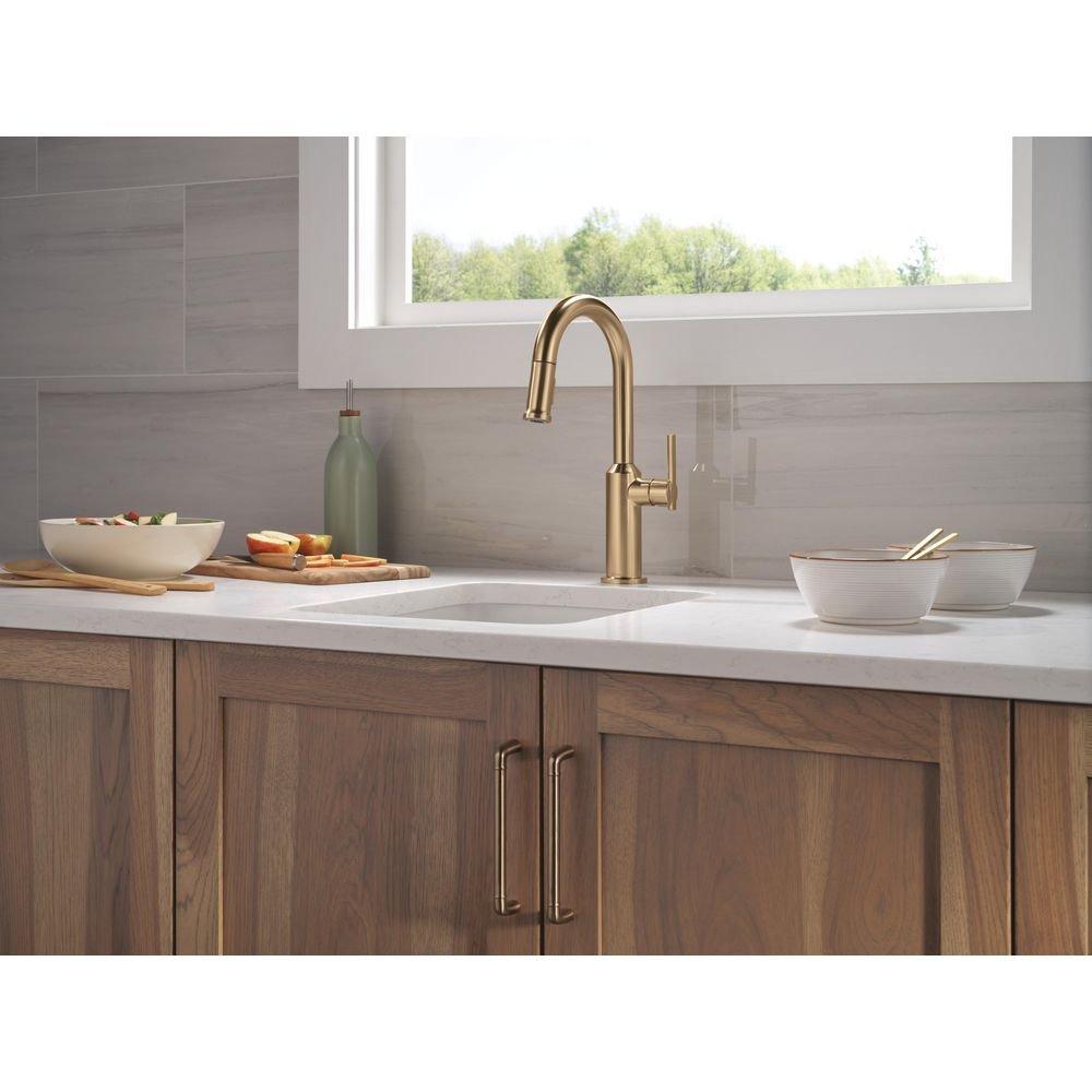 Delta Cordova: Single Handle Pull-Down Bar/Prep Faucet 