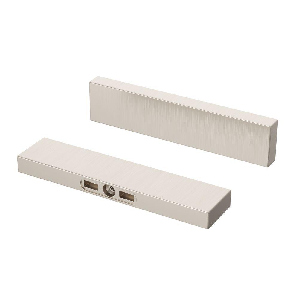 Verve T Handle Kit for Widespread and Roman Tub in Brushed Nickel 