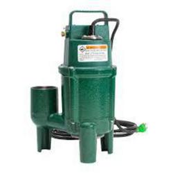 Model 802 1/2 HP Cast Iron Residential Grinder Pump (2") with Vertical Float with 3/4" Garden Hose Adapter