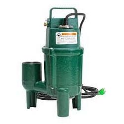 Model 802 1/2 HP Cast Iron Residential Grinder Pump (2") with Vertical Float