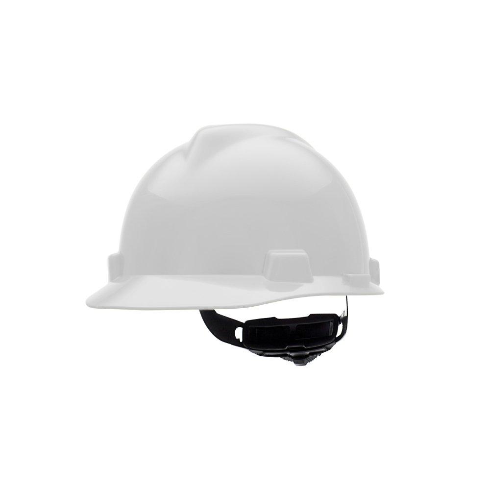 MSA Safety Company White V-Gard Slot Cap 