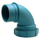 Zurn Corrosive Waste Drainage Socket x Spigot Acid Waste Straight and Street Schedule 40 Polypropylene 90 Degree Elbow 
