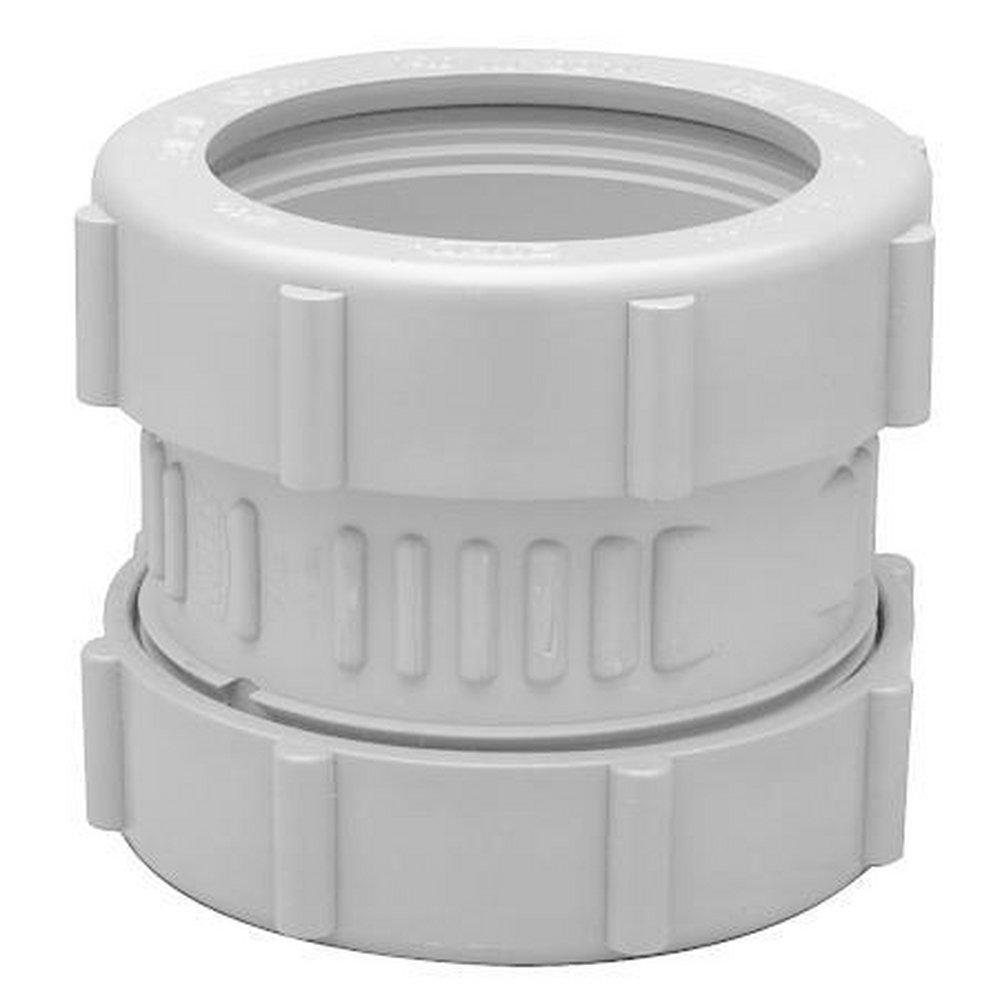 Zurn Corrosive Waste Drainage White Polypropylene Coupling 
