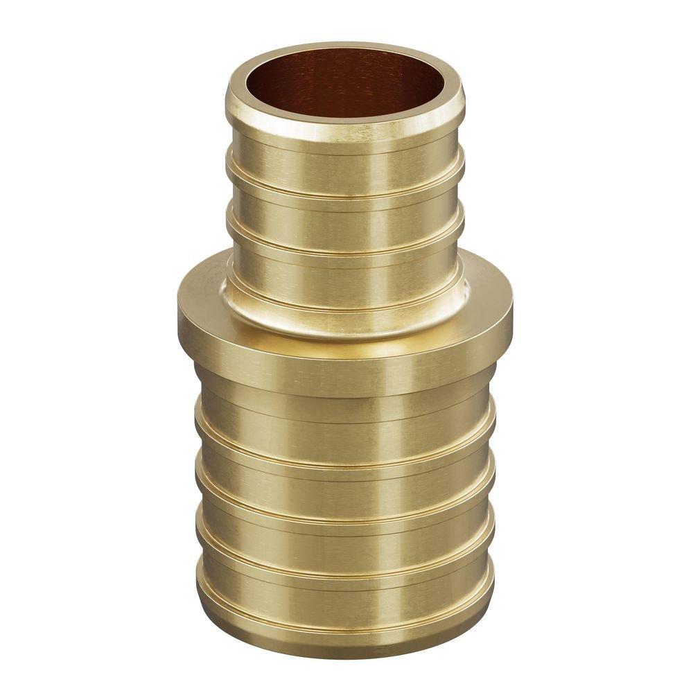 1-1/2 in. x 3/4 in. Brass PEX Coupling 