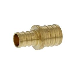 1-1/4 in. x 3/4 in. Brass PEX Coupling