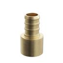 1-1/4 in. Female Sweat x 1-1/4 in. Brass PEX Adapter image number 2