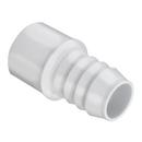 White Spigot x Gasket Sewer DWV and PVC Adapter 