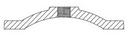Tyler Union Polished Chrome Domestic Ductile Iron C110 Full Body Blind Flange in Polished Chrome 