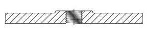 Tyler Union 10 in. IPT Ductile Iron C110 Tap-on-Pipe Blind Flange 