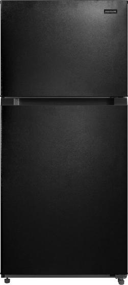 19 Cu Ft. Top Freezer Black