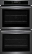30 IN DOUBLE WALL OVEN - BLACK STAINLESS STEEL