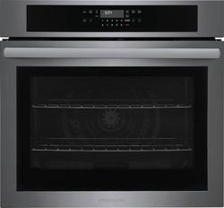 30" W 5.3 Cu Ft Built In Single Wall Oven with Air Fry and Convection in  Stainless Steel
