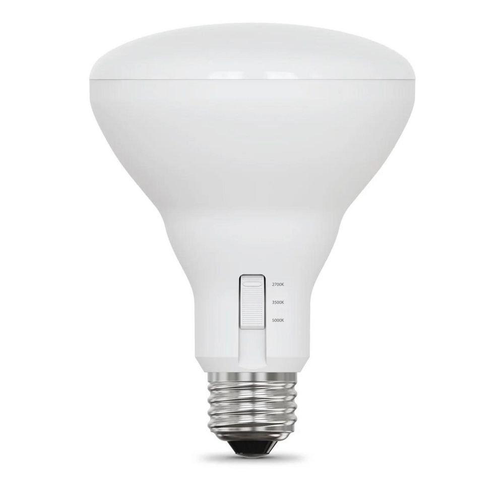 BR30 Dimmable Enhance Reflector LED Light Bulb 7.2W (65W Replacement) Color-Adjustable 12-Pack 