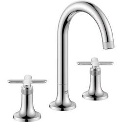 Cross Handles for Listra Bathroom Sink in StarLight Chrome