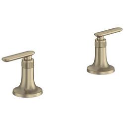 Lever Handles for Listra Bathroom Sink Faucet in Brushed Nickel Infinity