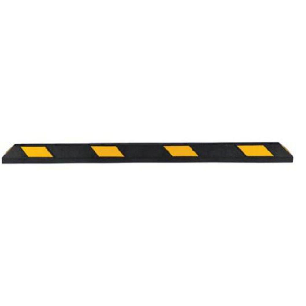 6 ft. Black/Yellow Parking Curb Park-It 