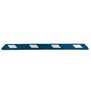 6 ft. Ada Blue/White Parking Curb Park-It 