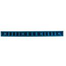 6 ft. Ada Blue/White Parking Curb Park-It 