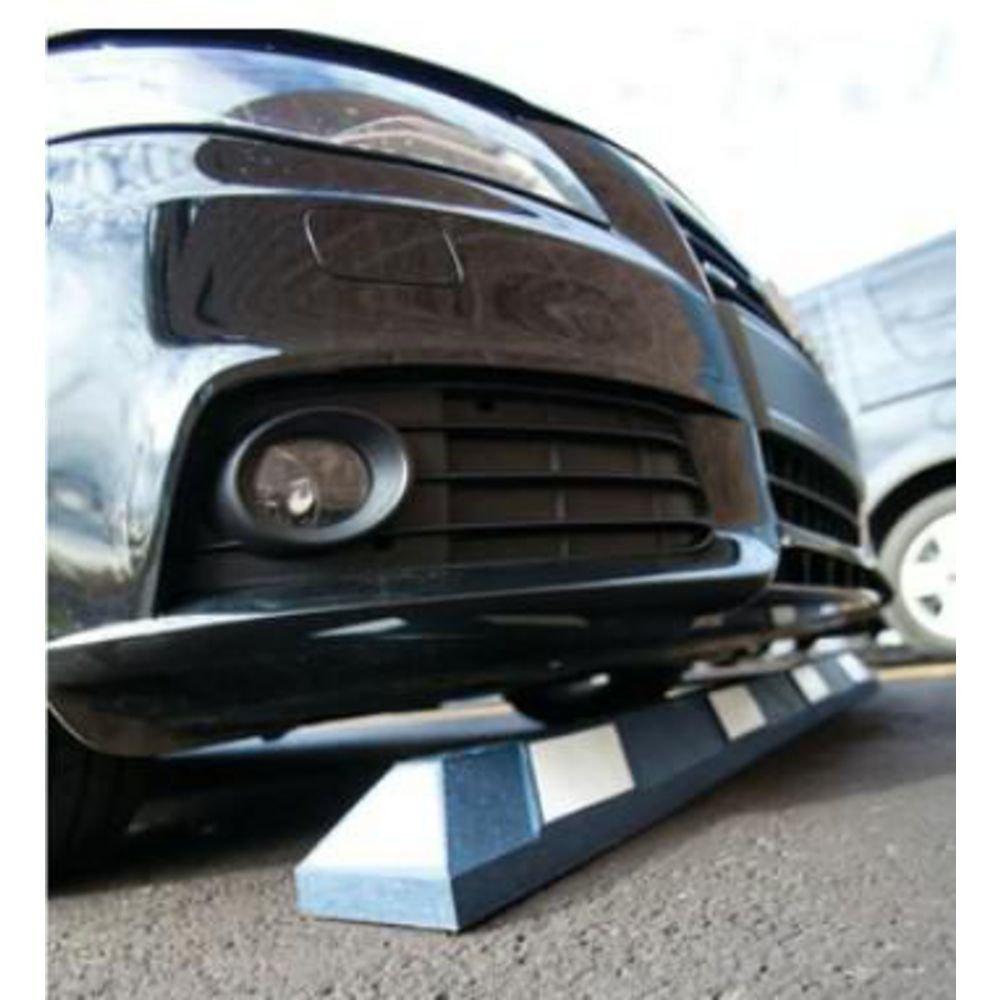 6 ft. Ada Blue/White Parking Curb Park-It 