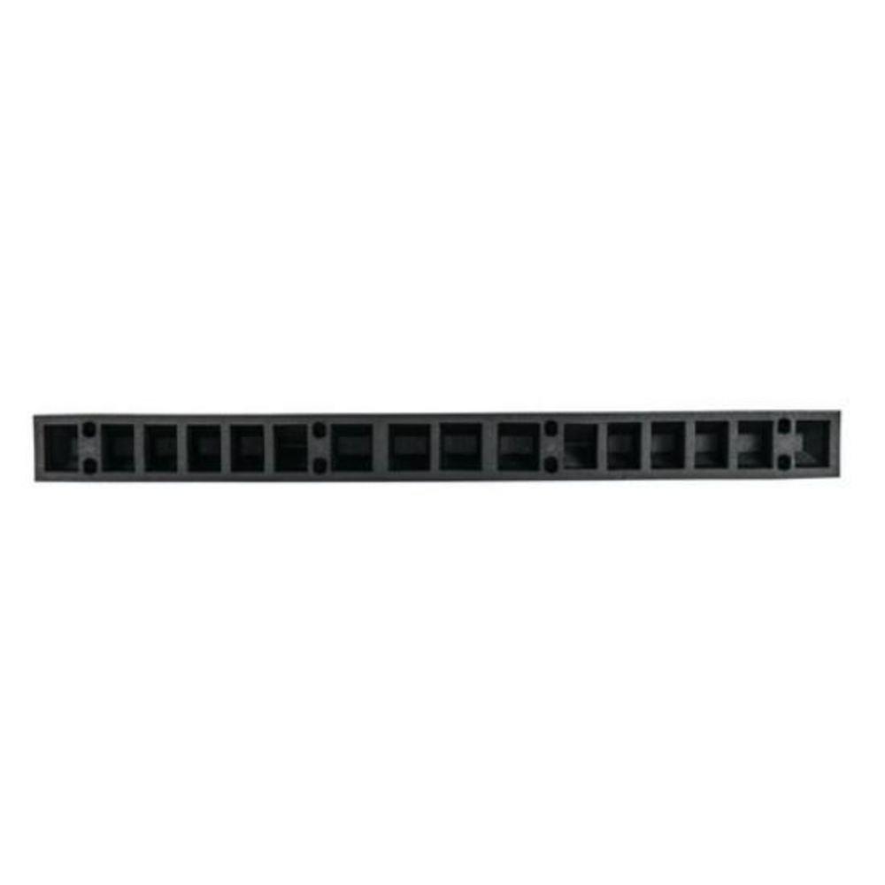 6 ft. Black/White Parking Curb Park-It 