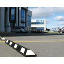 6 ft. Black/White Parking Curb Park-It 