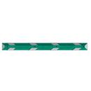 6 ft. Green/White Parking Curb Park-It 