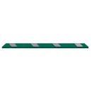 6 ft. Green/White Parking Curb Park-It 