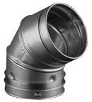 Hart & Cooley Aluminum and Galvanized Steel Gas Vent Adjustable Elbow 