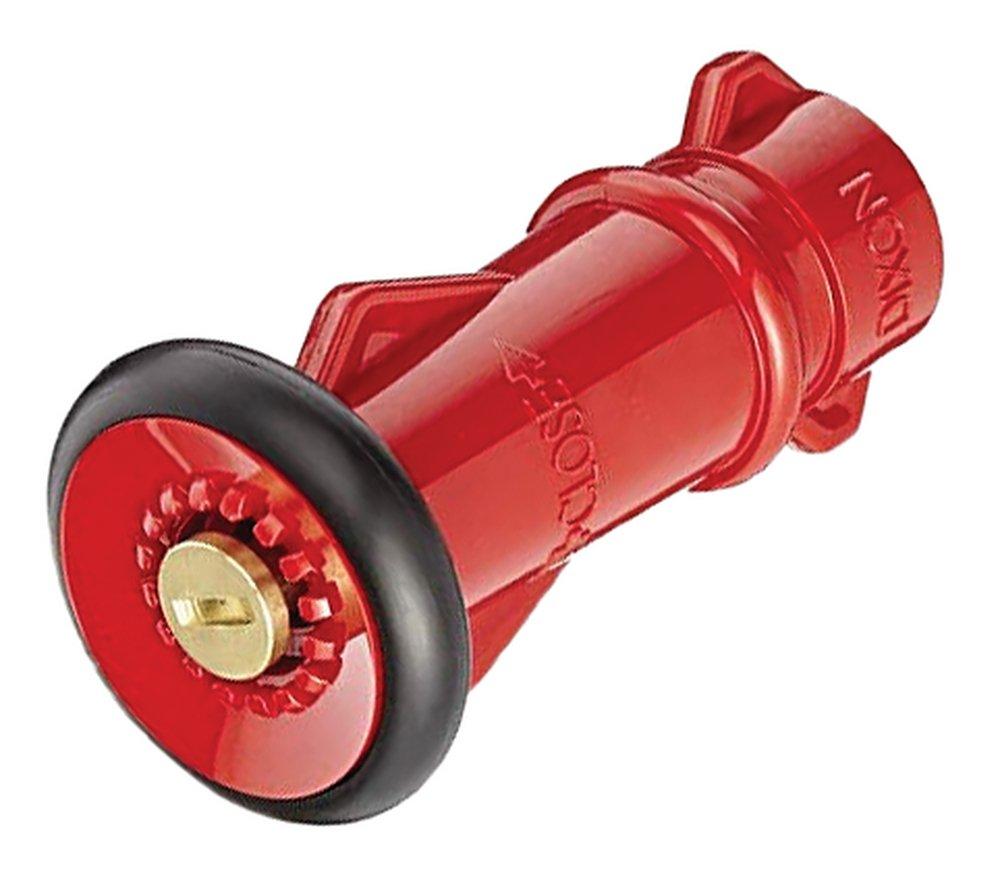 Dixon Valve & Coupling Red Polycarbonate Plain Hose Nozzle 