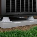 3 in. Heat Pump Riser in Grey 