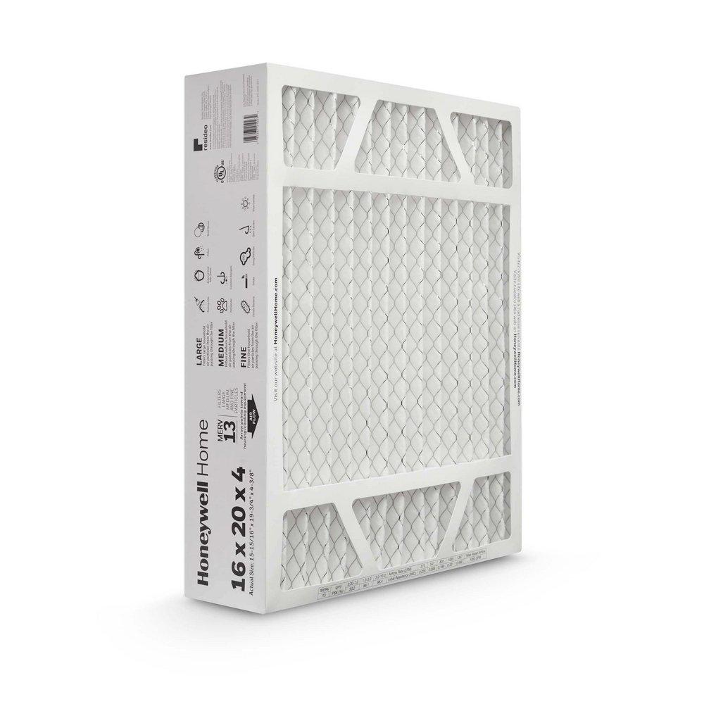 Honeywell Home White 20 x 4 in. Air Filter MERV 13 