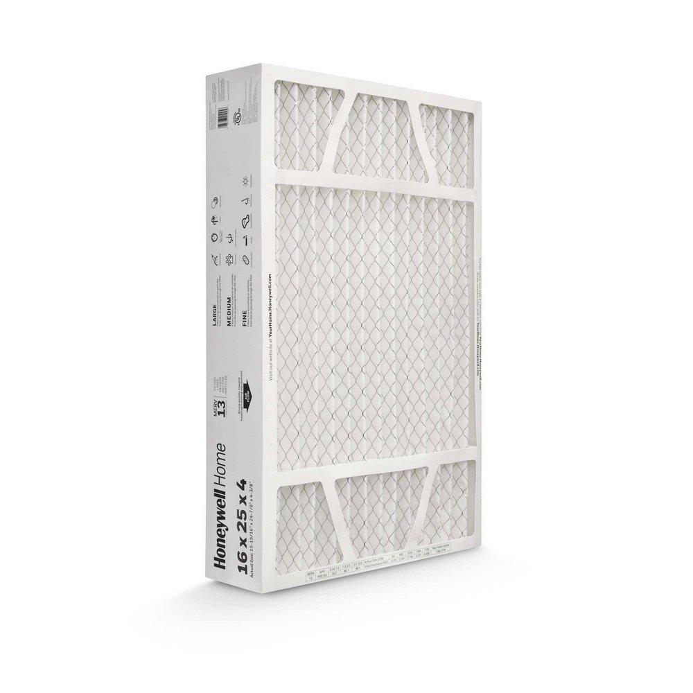 Honeywell Home White 25 x 4 in. Air Filter MERV 13 